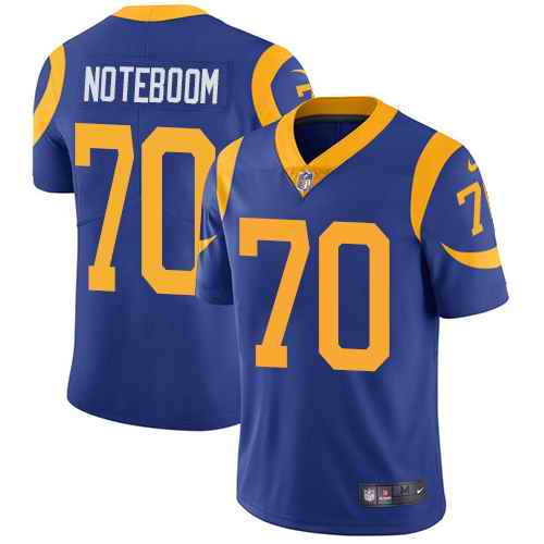Nike Men & Women & Youth Rams 70 Joseph Noteboom Royal NFL Vapor Untouchable Limited Jersey,We sell and wholesale Nike Men & Women & Youth Rams 70 Joseph Noteboom Royal NFL Vapor Untouchable Limited Jersey on line form chian!